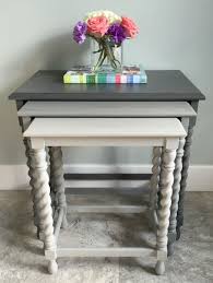 The takhat nest of three tables is handcrafted by skilled craftsmen using traditional techniques. Private Site Furniture Makeover Furniture Makeover Diy Nesting Tables