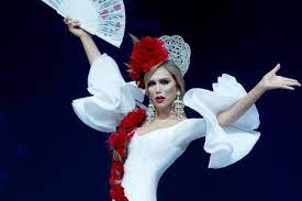 Angela Ponce In Spanish National Costume During Miss Universe 2018 Spanish Dress Ponce Universe