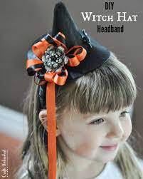 Diy Witch Hat Headband Witch Diy Witch Hat Diy Diy Halloween Witch