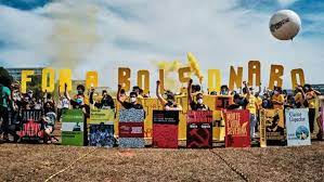 Signs referring to bolsonaro's actions amounting to a genocide were seen at the demonstrations. Qllet3mxwdq8tm