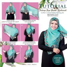 Tips untuk memakai tudung dengan betul. Cara Pakai Tudung Bawal 60 Bidang