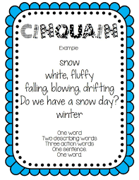 Poetry Unit For Lower Elementary Elementary Poetry Unit Writing Poetry Cinquain Poems Cinquain
