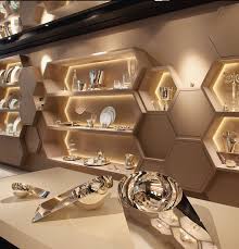 Stephane Parmentier For Christofle Jewelry Store Interior Jewelry Store Design Jewellery Shop Design