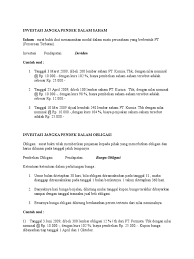 Dan bagian ketiga akan dibahas cara pencatatan akuntansi saham beserta contoh contohnya. Investasi Jangka Pendek Dalam Saham