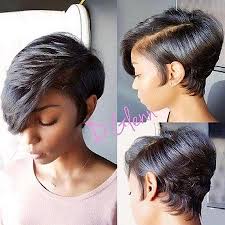 For those of you with straight hair that falls evenly and regularly, why not experiment with variants of a bob? Short Hairstyles 2019 Black Female Hair Stylesummer
