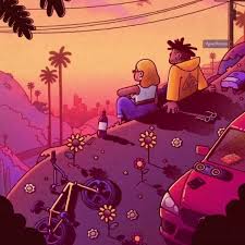 Sit Back Chill Rhymezlikedimez Amine Shine Vibes Art Trippy Artwork Psychedelic Art