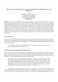 Hubungan yang di jalinkan dari negara luar mampu menarik pelabur asing (fdi) untuk melabur di negara ini dalam pelbagai sektor. Pdf Kepentingan Dakwah Kepada Golongan Bermasalah Pendengaran Satu Keperluan