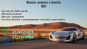 Mecánico automotriz a domicilio M&D