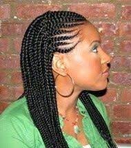 I Love This Style Cornrows In Front And Singles In Back Hair Styles Natural Hair Styles Braid Styles
