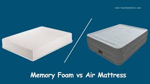 You may wonder how a mattress is going to fit in a box. Memory Foam Vs Air Mattress Which Mattress Is Ideal