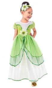 Photo color might be a little different from the actual product due to color display of different monitors. Princess Tiana Costume Toddler