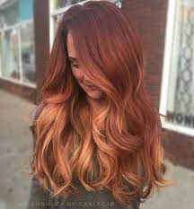 How To Ginger Snap Behindthechair Com Balayage Hair Auburn Hair Hair Styles
