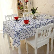 Browse a variety of modern furniture, housewares and decor. Ustide Blue Leaves Tablecloth Pvc Tablecloths Waterproof Dispoable Table Covers For Coffee Table Summer Square Buy Online In Botswana At Botswana Desertcart Com Productid 31387562