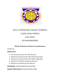 Nama sekolah ini bertukar lagi menjadi kolej vokasional wakaf tembesu selaras dengan terwujudnya daerah baru iaitu daerah kuala nerus. Bmc Bisnes Pakaian
