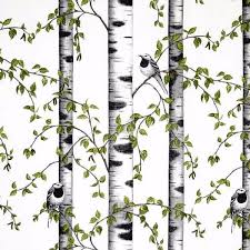 Check spelling or type a new query. Birch Grove White The Swedish Fabric Company