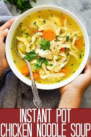 Need A Comforting Bowl Of Chicken Noodle Soup This Instant Pot Pressure Cooke Instant Pot Soup Recipes Instant Pot Dinner Recipes Instant Pot Recipes Chicken