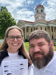 Marriage License of William Hooper Councill and Maria Howard Weeden (no,  not that Maria Howard Weeden).