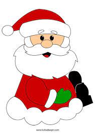 Decorazione Natale Babbo Natale Babbo Natale Pittura Natalizia Progetti Trapunte