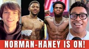 DEVIN HANEY-BRIAN NORMAN JR IS OFFICIAL! HANEY IN TROUBLE OR ABOUT TO PROVE  HIS GREATNESS?