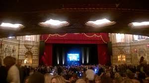 inside from our seats picture of fox theatre detroit