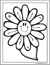 Choose themed garden coloring pages to show types of vegetables or highlight gardening tools. 28 Spring Flowers Coloring Page Spring Digital Downloads