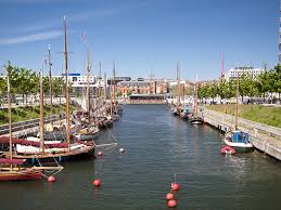 The hörnbrücke, stretching across the kiel fjord. Kiel Cruises Fred Olsen Cruises