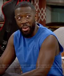 WornOnTV: Malcolm's blue tank top