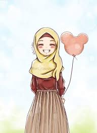 Kartun Muslimah Penghafal Quran Gambar Kartun Kartun Gambar
