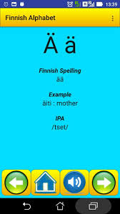 Phonetics now has an international phonetic alphabet, with agreed parameters, but this is still far from true of wine terminology. Finnish Alphabet For University Students For Android Apk Download