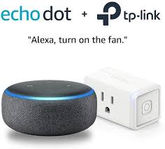 Echo Dot 3rd Gen Charcoal Bundle With Tp Link Simple Set Up Smart Plug Headphone In 2020 Echo Dot Tp Link Smart Plug