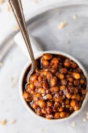 Easy Vegetarian Baked Beans 30 Minutes Fork In The Kitchen Recipe Vegetarian Baked Beans Baked Beans Vegetarian