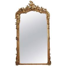 Gold amarone mantle & dresser mirror sbcdecor 5 out of 5 stars (2) $ 600.00 free shipping add to favorites vintage mirror wood frame large midcentury mirror alwaysmaybevintage 5 out of 5 stars (1,307) sale price $125.10 $ 125.10 $ 139.00. Antique French Louis Xv Fine Gold Leaf Beveled Mirror At 1stdibs