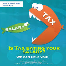 Salary And Tax Planning Tax Consulting Chartered Accountant Financial Services