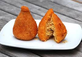 Coxinha Brazilian Street Food Recipe Chicken Croquettes Food Street Food
