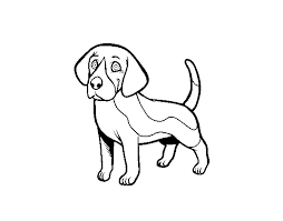 Surfnetkids » coloring » animals » dog and puppy » beagle and puppies. Beagle Puppy Coloring Page Novocom Top