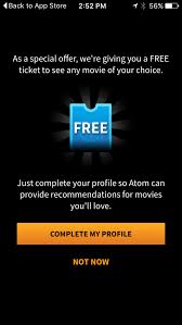 Download the atom app and get started! Free Movie Ticket To Landmark Cinemas Using Atom App Ymmv By City Redflagdeals Com Forums