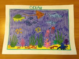 World ocean day on june 8 for celebration dedicated to help protect, and conserve world oceans, water. Falhimath Anna Shafeez Age 9 Drawing Competition Ocean Day Drawings