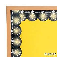 Light Bulb Bulletin Board Borders Bulletin Board Borders Light Bulb Bulletin Board Bulletin Boards Classroom Decor