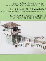 Sie wollen die zukunft unserer stadt mitgestalten? Bastel Postkarte Romisches Militarlager Limes Der Romer Shop