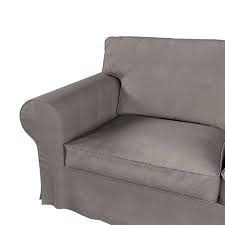 Jeder sofabezug und jeder sesselbezug wird von uns. Bezug Fur Ektorp 2 Sitzer Sofa Mit Recamiere Beige Grau 705 09 Ektorp 2 Sitzer Sofabezug Mit Recamiere Dekoria