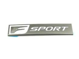 The new ctls 2020 sport edition is now even better due to the new developments for 2020! Original Lexus F Sport Stiefel Abzeichen Heck Emblem Fur Ct200h 2010 2013 Ct Ebay