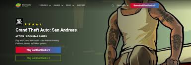 Bluestacks app player is the best pc platform (emulator) to . Grand Theft Auto San Andreas Pc Download Full Verison