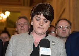 Stormont first minister arlene foster has said her powersharing partner's apology after attending a republican funeral falls short. Sinn Fein And Dup In Spat After Arlene Foster Dubs Michelle O Neill Blonde Heraldscotland