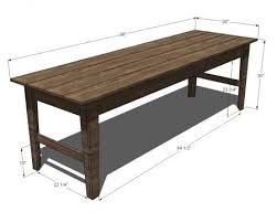 Narrow Farmhouse Table Trendy Farmhouse Kitchen Farmhouse Dining Table Farmhouse Table Plans