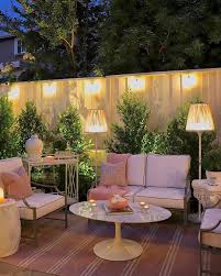 30 Diy Lighting Ideas At Night Yard Landscape With Outdoor Lights Gowritter Backyard Patio Designs Backyard Patio Backyard