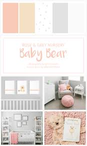 The nursery looks so sweet, fresh and light! Nursery Color Palette Blog Goodnight Fox