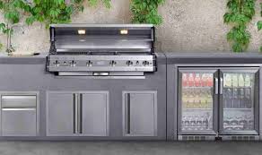 When it comes to barbeques outdoors domain won't be beaten on variety or price. Outdoor Bbq With Bar Fridge Harvey Norman Australia