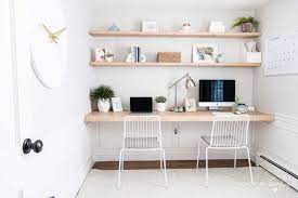 See more ideas about floating desk, home decor, desk. Diy Floating Desk And Shelves Jenna Kate At Home