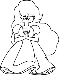 Amethyst (coloring page) by pipann. Free Printable Steven Universe Coloring Pages