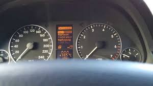 Mercedes A Klasse W169 Service Assyst Code Im Diagnosemodus Auslesen Youtube